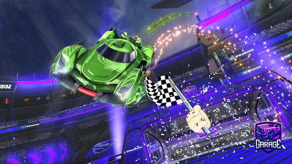 A Rocket League car design from Burghi11
