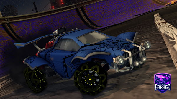 A Rocket League car design from Shooteo2313