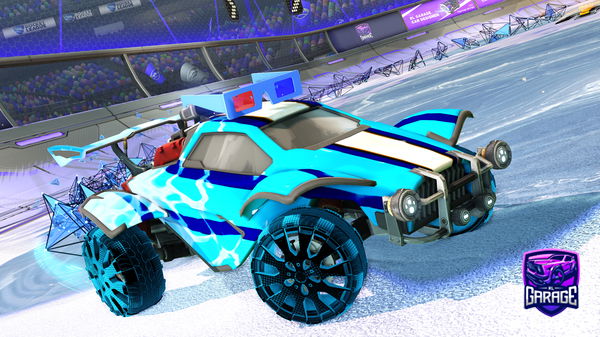 A Rocket League car design from Da_Alien13