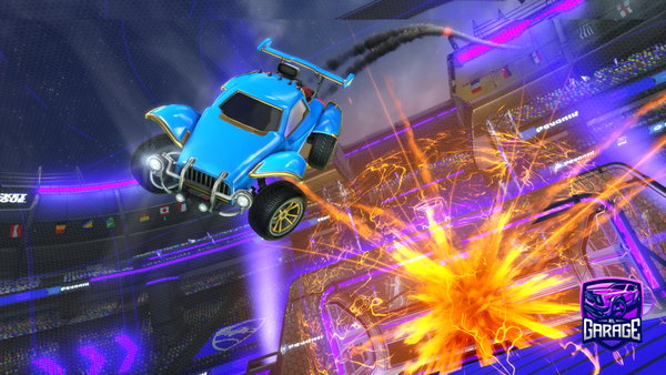 A Rocket League car design from Ghostrex