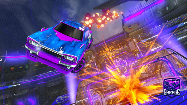 A Rocket League car design from adrianbartekde