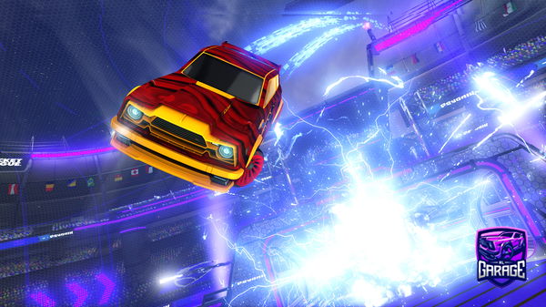 A Rocket League car design from Bud-u-like