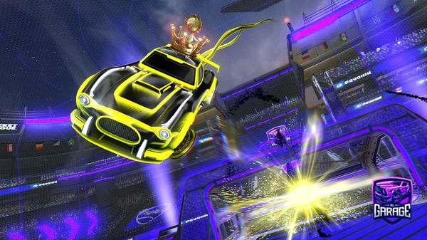 A Rocket League car design from spezridr