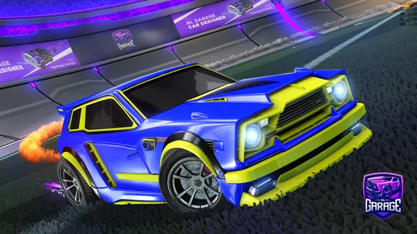 A Rocket League car design from BigDawgCam