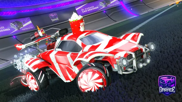 A Rocket League car design from Euq