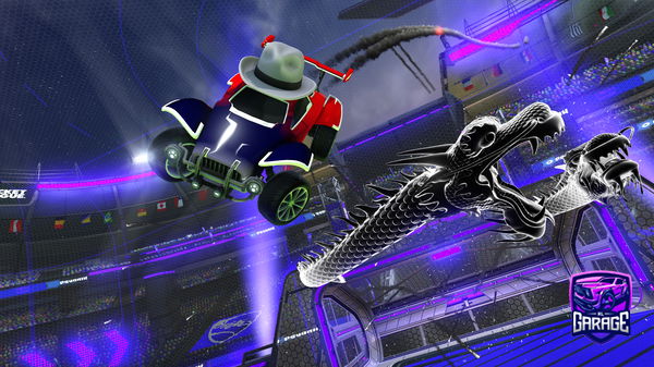 A Rocket League car design from WrldRnnrMVLN