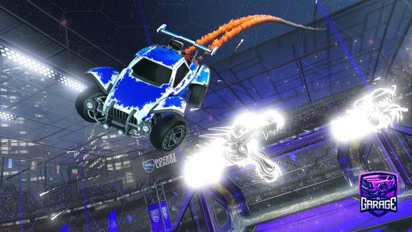 A Rocket League car design from ThyDaddyy