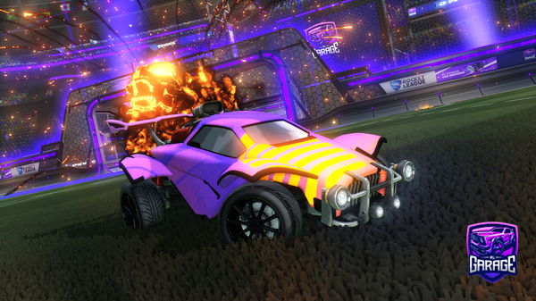 A Rocket League car design from C0Wsrl