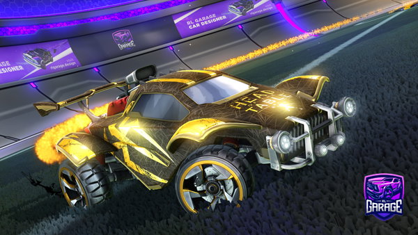 A Rocket League car design from Tm_Racky