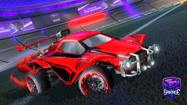 A Rocket League car design from MoiMoi55300