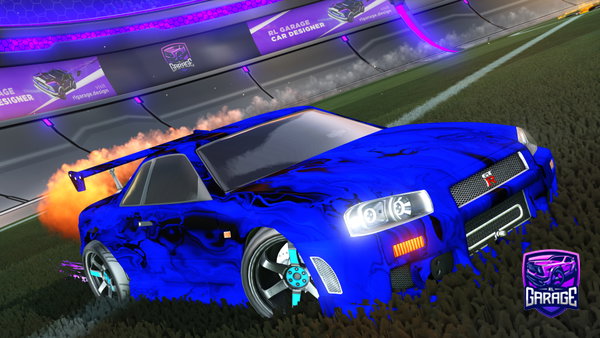A Rocket League car design from sr_toad