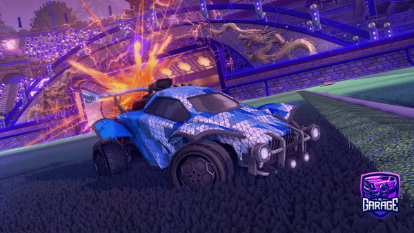 A Rocket League car design from Beansonic1