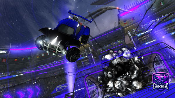 A Rocket League car design from STR-FEARLESS