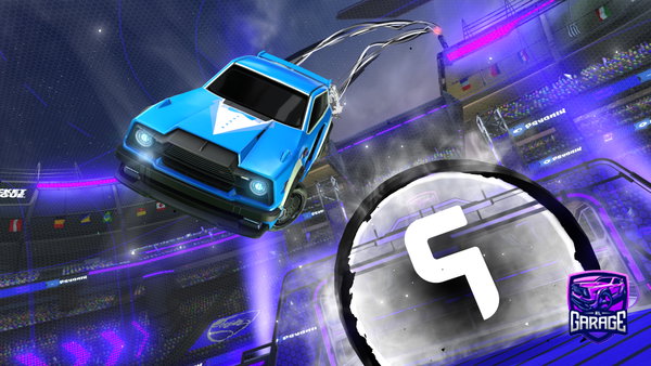A Rocket League car design from Its_snowy