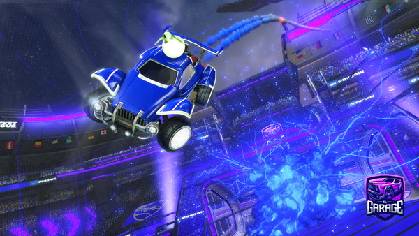 A Rocket League car design from Keylesslynx