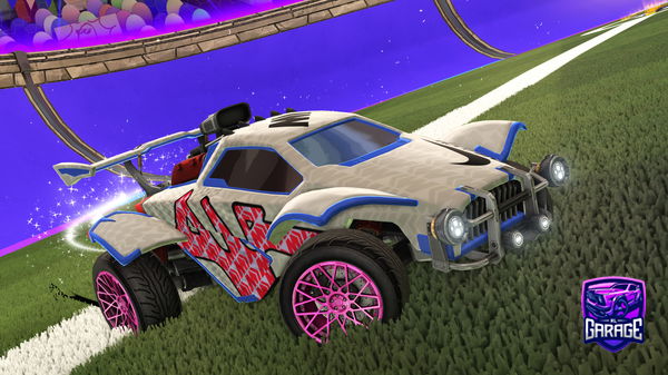 A Rocket League car design from user939472984