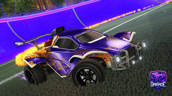 A Rocket League car design from Tombvi