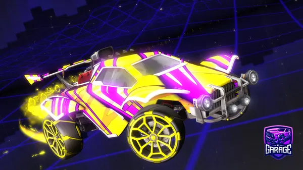 A Rocket League car design from skystrike123