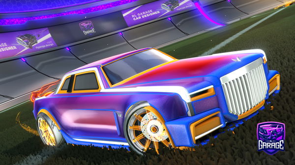 A Rocket League car design from BuddyCalamity