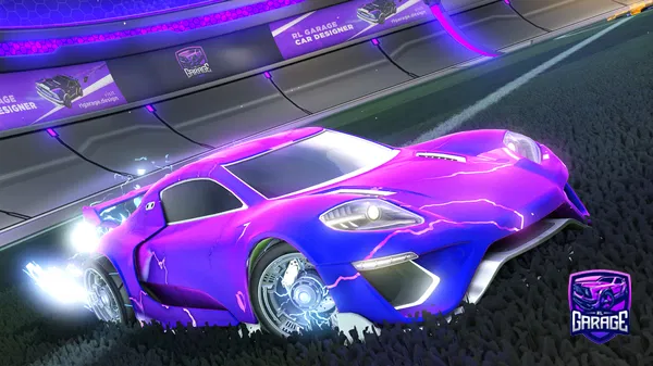 A Rocket League car design from WFE_POIM