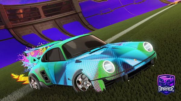 A Rocket League car design from riccioyv