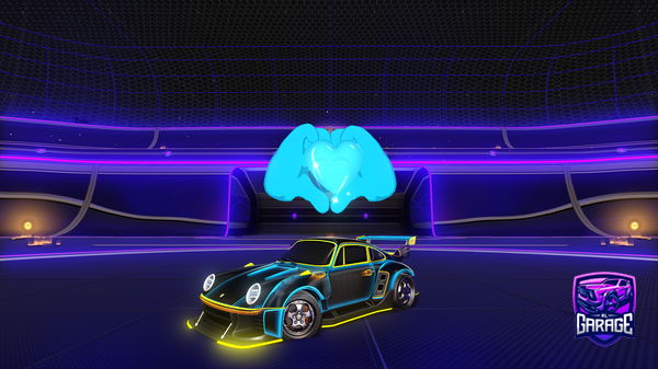 A Rocket League car design from rocketleagueMixam746