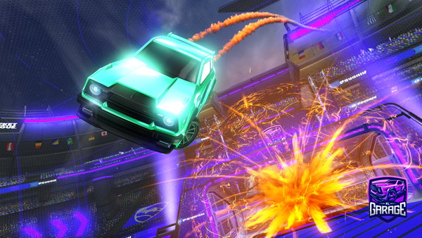 A Rocket League car design from SunnyD41398