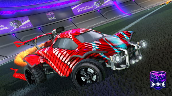 A Rocket League car design from washedhyper