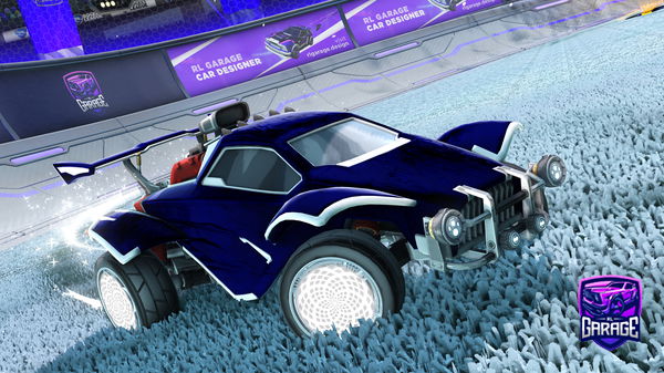 A Rocket League car design from FoundNoGoodName
