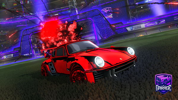 A Rocket League car design from MUTE_STRUNDERI