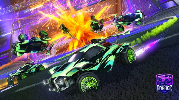 A Rocket League car design from sazerac