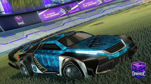 A Rocket League car design from Ultragod09