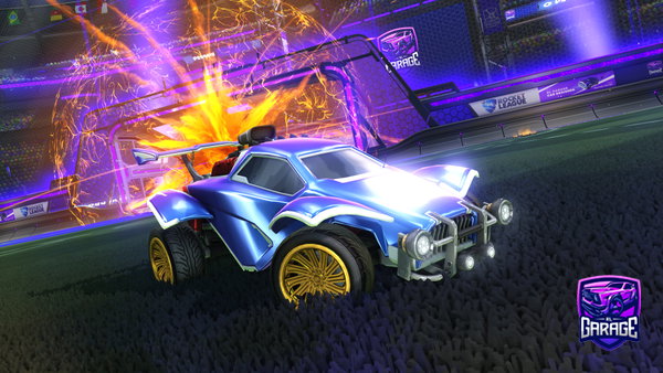 A Rocket League car design from r0nald07