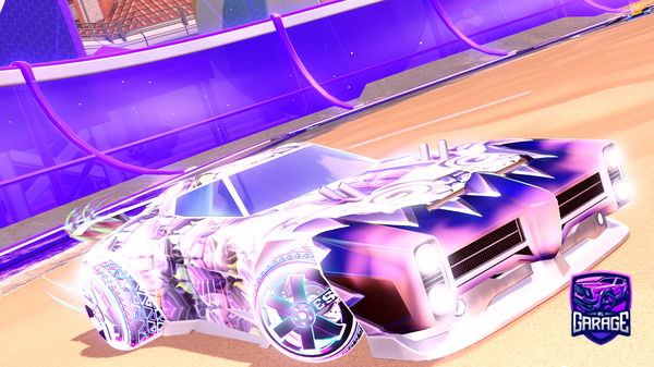 A Rocket League car design from -Goose-