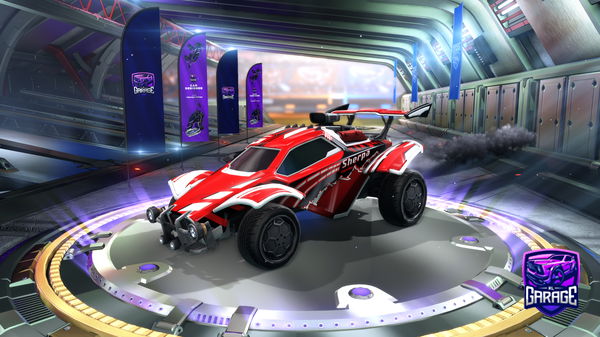 A Rocket League car design from hllk