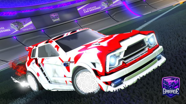 A Rocket League car design from viinent