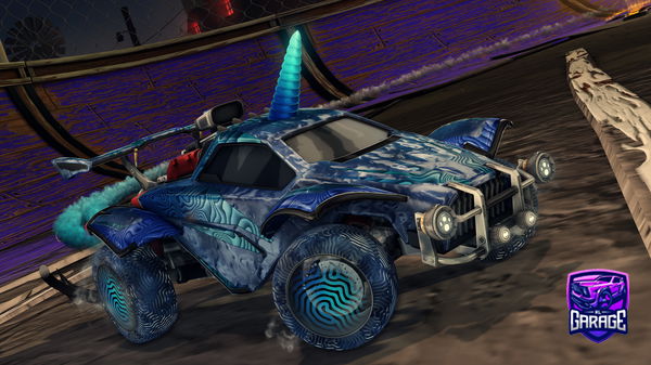 A Rocket League car design from Khaizen10