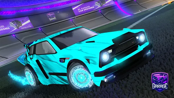 A Rocket League car design from brandonb2012