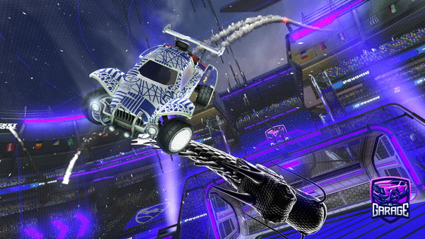 A Rocket League car design from SvgeJJ