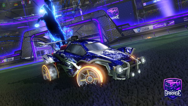 A Rocket League car design from TeamJW