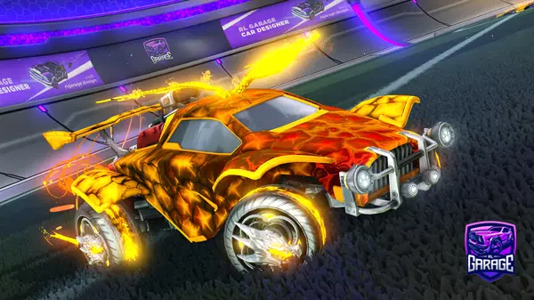 A Rocket League car design from RWJ