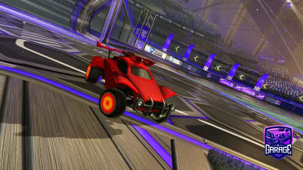 A Rocket League car design from PulseRF9