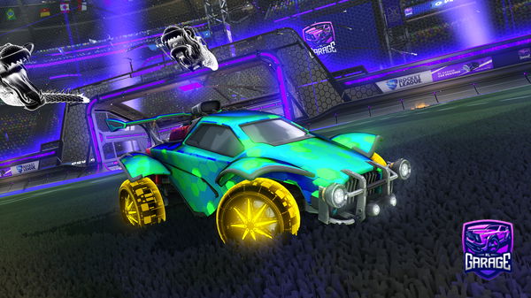 A Rocket League car design from RagedDragon6279