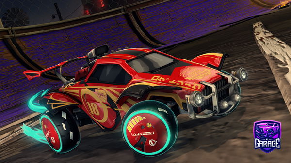 A Rocket League car design from Polar-Ray