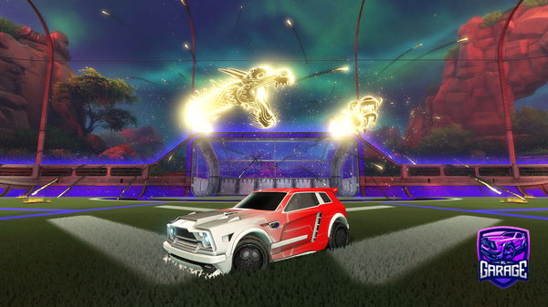 A Rocket League car design from Fernandess13