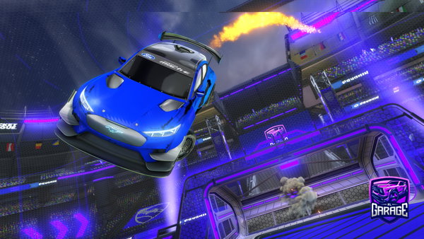 A Rocket League car design from Bluwie