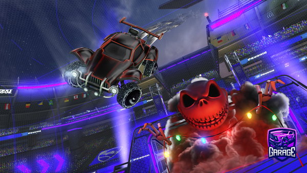 A Rocket League car design from Disturbed563