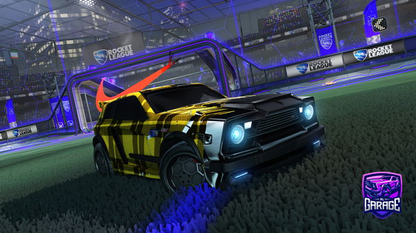 A Rocket League car design from GG_RlCS