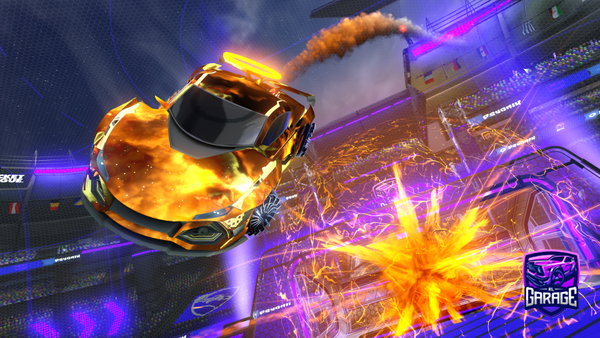 A Rocket League car design from DerTakko