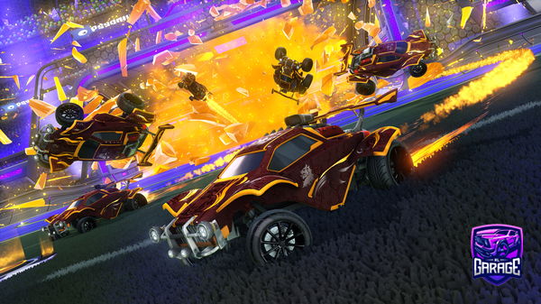 A Rocket League car design from Purifyxo